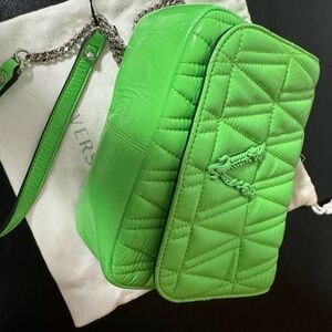 Green Versace bag